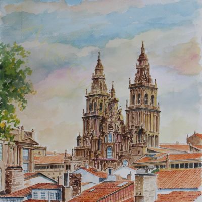 Catedral de Santiago (69x50) (Vendido)