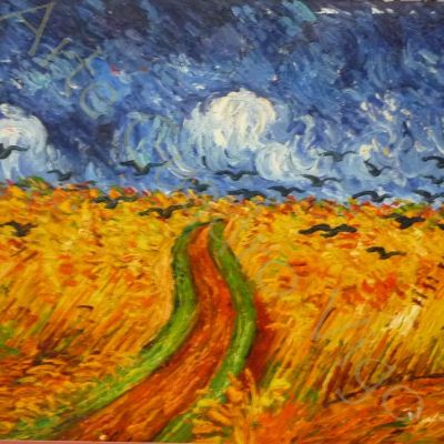 Copia Paisaje Van Gogh 2 60x50
