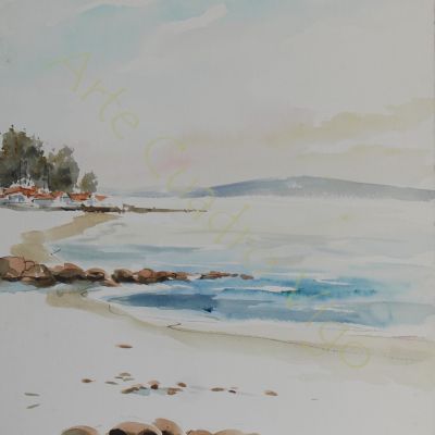 Paisaje de Costa 57x38 Paisaje de Costa 57x38