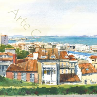 Vigo y su ria (54x36) Vigo y su ria (54x36)