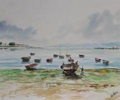 Barcas en marea baja Barcas en marea baja