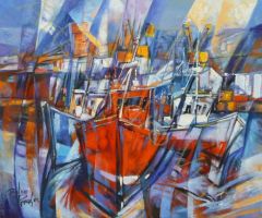 Marina Abstracta (VENDIDA) Marina Abstracta (VENDIDA)