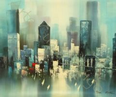 Paisaje de New York 60x50 Paisaje de New York 60x50