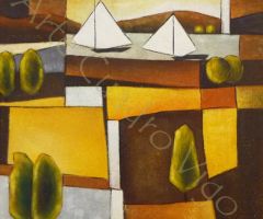 Paisaje Moderno 60x50 Paisaje Moderno 60x50