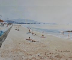 Playa de Samil - Vigo 76x56 Playa de Samil - Vigo 76x56